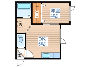 ア－クコ－ト豊平公園の物件間取画像